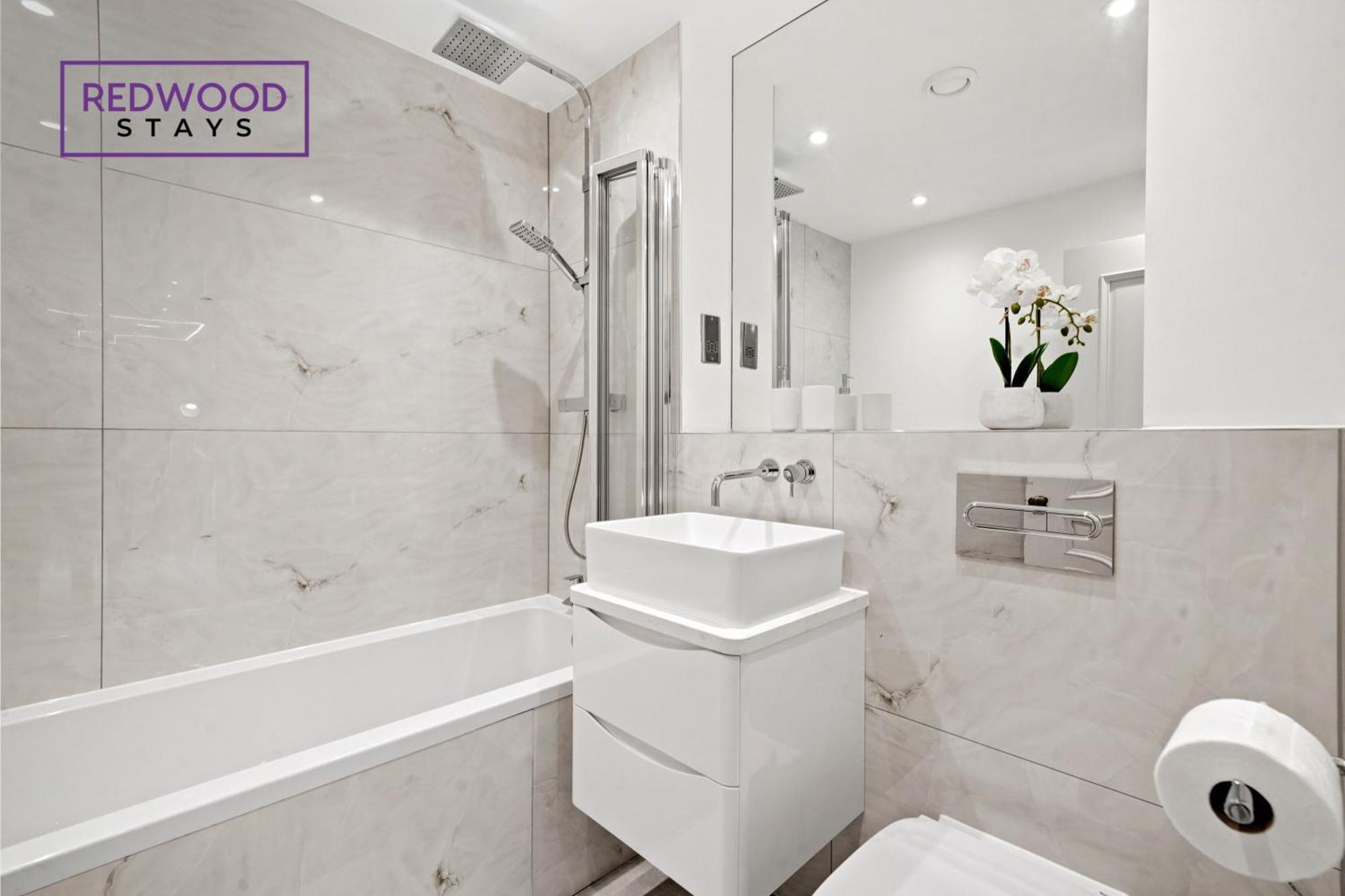 Top Quality 2 Bed 1 Bath Apartments For Contractors By Redwood Stays Reading Eksteriør billede