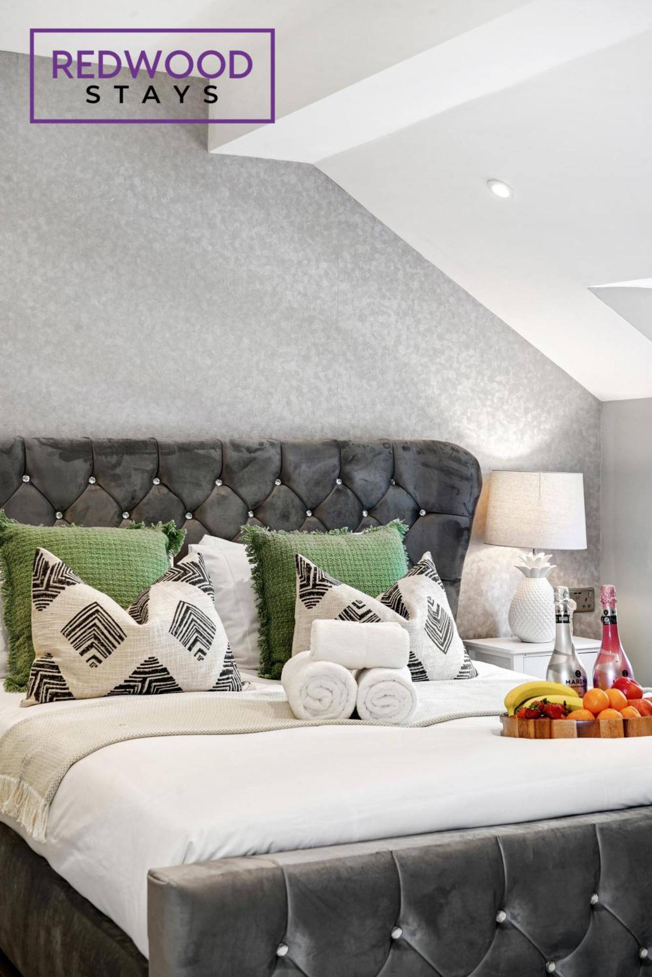 Top Quality 2 Bed 1 Bath Apartments For Contractors By Redwood Stays Reading Eksteriør billede
